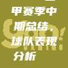 154. 西甲赛季中期总结，球队表现分析📊🔎