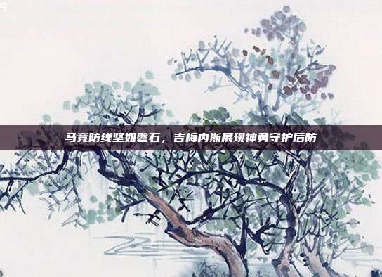 马竞防线坚如磐石，吉梅内斯展现神勇守护后防