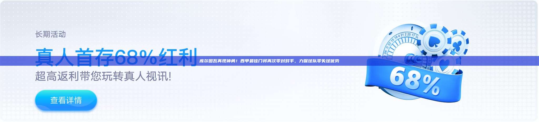 库尔图瓦再现神勇！西甲最佳门将再次零封对手，力保球队零失球优势