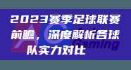 2023赛季足球联赛前瞻，深度解析各球队实力对比📊